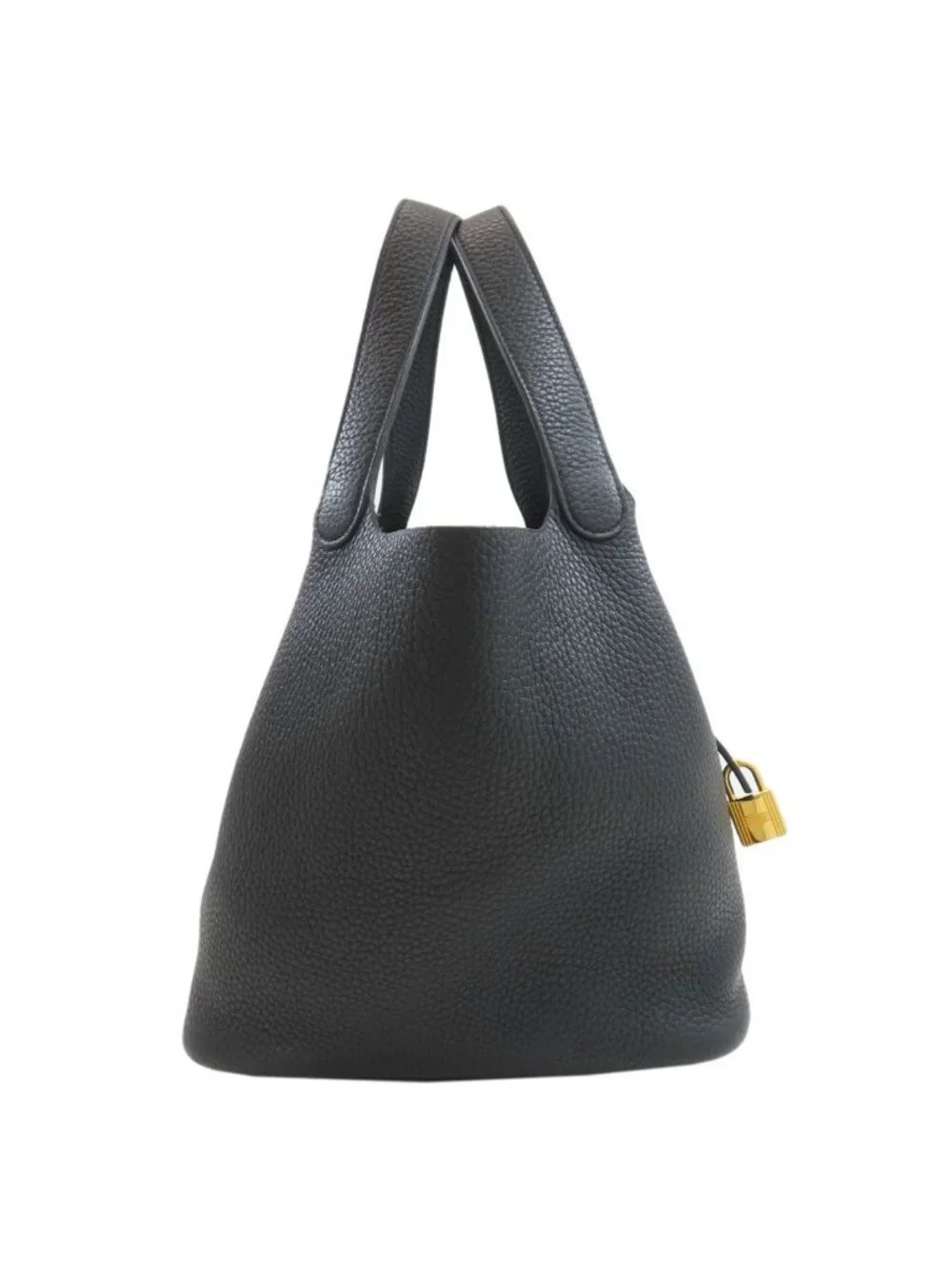 Hermes Picotin Lock MM Gold Handbag Taurillon Clemence